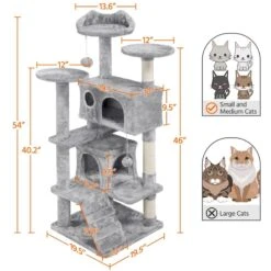 Yaheetech Cat Scratching Tree -Cat Supplies 306487 PT2. AC SS1800 V1679603926