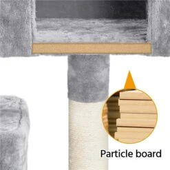 Yaheetech 33.5-in Plush Cat Tree -Cat Supplies 306506 PT6. AC SS1800 V1624372951