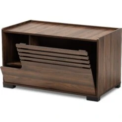 Baxton Studio Amara Cat Litter Box Cover House -Cat Supplies 307845 PT3. AC SS1800 V1624312067