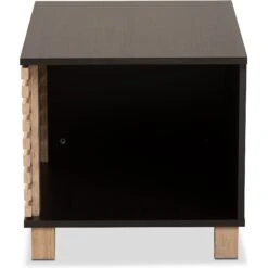 Baxton Studio Anson Cat Litter Box Cover House -Cat Supplies 307859 PT5. AC SS1800 V1631887887