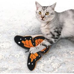 KONG Crackles Flutterz Plush Cat Toy With Catnip -Cat Supplies 308801 PT2. AC SS1800 V1633034114