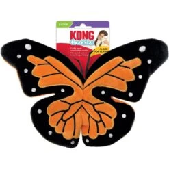 KONG Crackles Flutterz Plush Cat Toy With Catnip -Cat Supplies 308801 PT3. AC SS1800 V1633034417