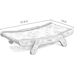 Mau Lifestyle Cardboard Cat Scratcher -Cat Supplies 308909 PT6. AC SS1800 V1635202292