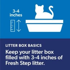 Fresh Step Outstretch Concentrated Unscented Clumping Clay Cat Litter, 19-lb Box -Cat Supplies 308949 PT3. AC SS1800 V1694465599