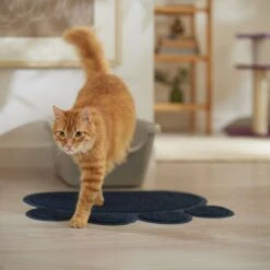 Frisco Paw Shaped Cat Litter Mat -Cat Supplies 309790 PT3. AC SS1800 V1676648574