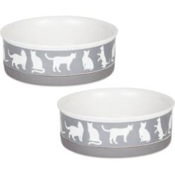 Bone Dry Meow Set Cat Bowl