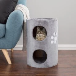 Pet Adobe 2-Story Cat Condo -Cat Supplies 314977 PT3. AC SS1800 V1626387426