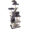 Pet Adobe 5-Tier 58.5-in Cat Tree & Condo