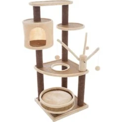 Pet Adobe 6-Tier 43.5-in Cat Tree & Condo 13 Pet Adobe 6-Tier 43.5-in Cat Tree & Condo -Cat Supplies 314987 PT6. AC SS1800 V1626386489