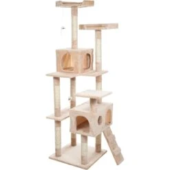 Pet Adobe Multi-Level 66.3-in Cat Tree & Condo -Cat Supplies 315012 PT6. AC SS1800 V1626386563