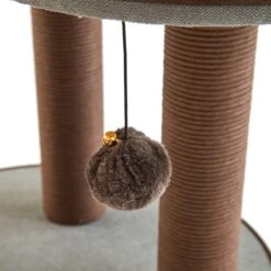 Two By Two The Pine 59-in Cat Tree, Gray -Cat Supplies 316948 PT6. AC SS1800 V1642636593