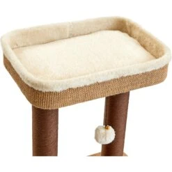 Two By Two The Beech 39-in Cat Tree, Beige -Cat Supplies 316952 PT5. AC SS1800 V1642647765