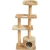 Two By Two The Cottonwood 51-in Cat Tree & Condo, Beige
