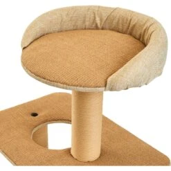 Two By Two The Cottonwood 51-in Cat Tree & Condo, Beige -Cat Supplies 316954 PT3. AC SS1800 V1642640230