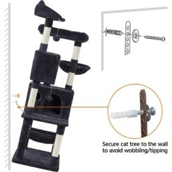Yaheetech Multi-Level 64.5-in Cat Tree -Cat Supplies 325687 PT8. AC SS1800 V1631158613