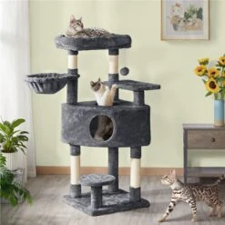 Yaheetech Activity Tower Basic 46-in Cat Tree