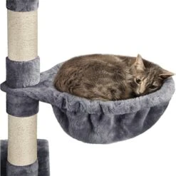 Yaheetech 46.5-in Plush Cat Tree -Cat Supplies 325697 PT5. AC SS1800 V1631153174