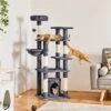 Yaheetech 56.5-in Multilevel Cat Tree