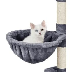 Yaheetech Multi-Level 53.5-in Plush Cat Tree -Cat Supplies 325719 PT4. AC SS1800 V1631155877