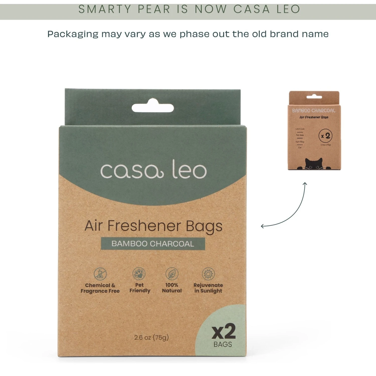 Casa Leo Charcoal Cat Litter Box Replacment Bags, 2 Count 3 Casa Leo Charcoal Cat Litter Box Replacment Bags, 2 Count - Image 3