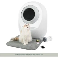 Casa Leo Leo's Loo Cat Litter Mat, Grey -Cat Supplies 329399 PT3. AC SS1800 V1651429292