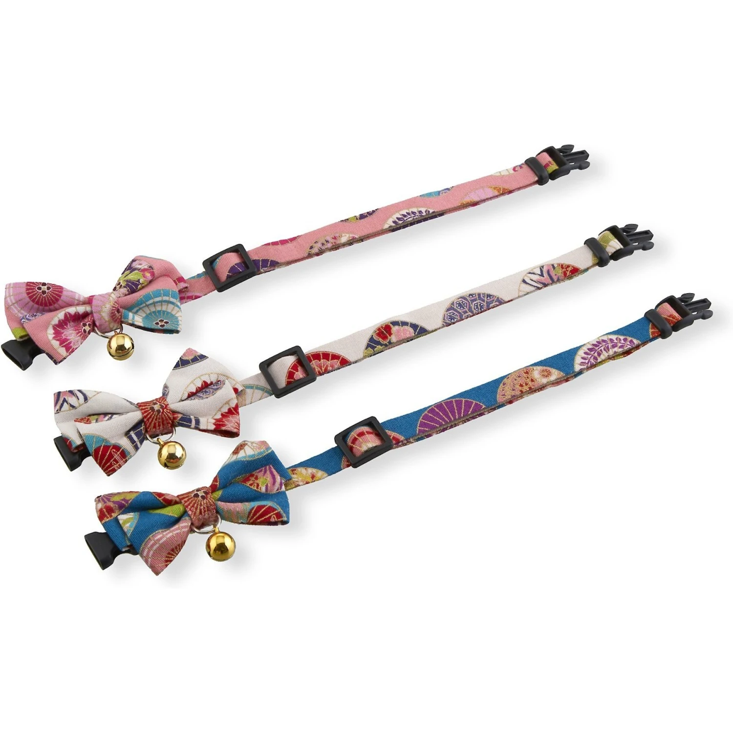 Necoichi Temari Bow Tie Breakaway Cat Collar 7 Necoichi Temari Bow Tie Breakaway Cat Collar - Image 7