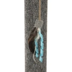 SmartyKat Simply Scratch Carpet Cat Scratch Post With Feather Cat Toy -Cat Supplies 336393 PT2. AC SS1800 V1634309705