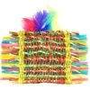 Planet Pleasures Scratch Pillow With Catnip & Feathers Cat Toy