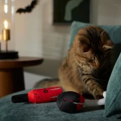 Frisco Halloween Haunted Drinks Plush Cat Toy With Catnip -Cat Supplies 344062 PT3. AC SS1800 V1657657033