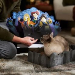 Disney Halloween Hocus Pocus Graveyard Step-In Cat Scratcher Toy -Cat Supplies 344493 PT3. AC SS1800 V1689876494