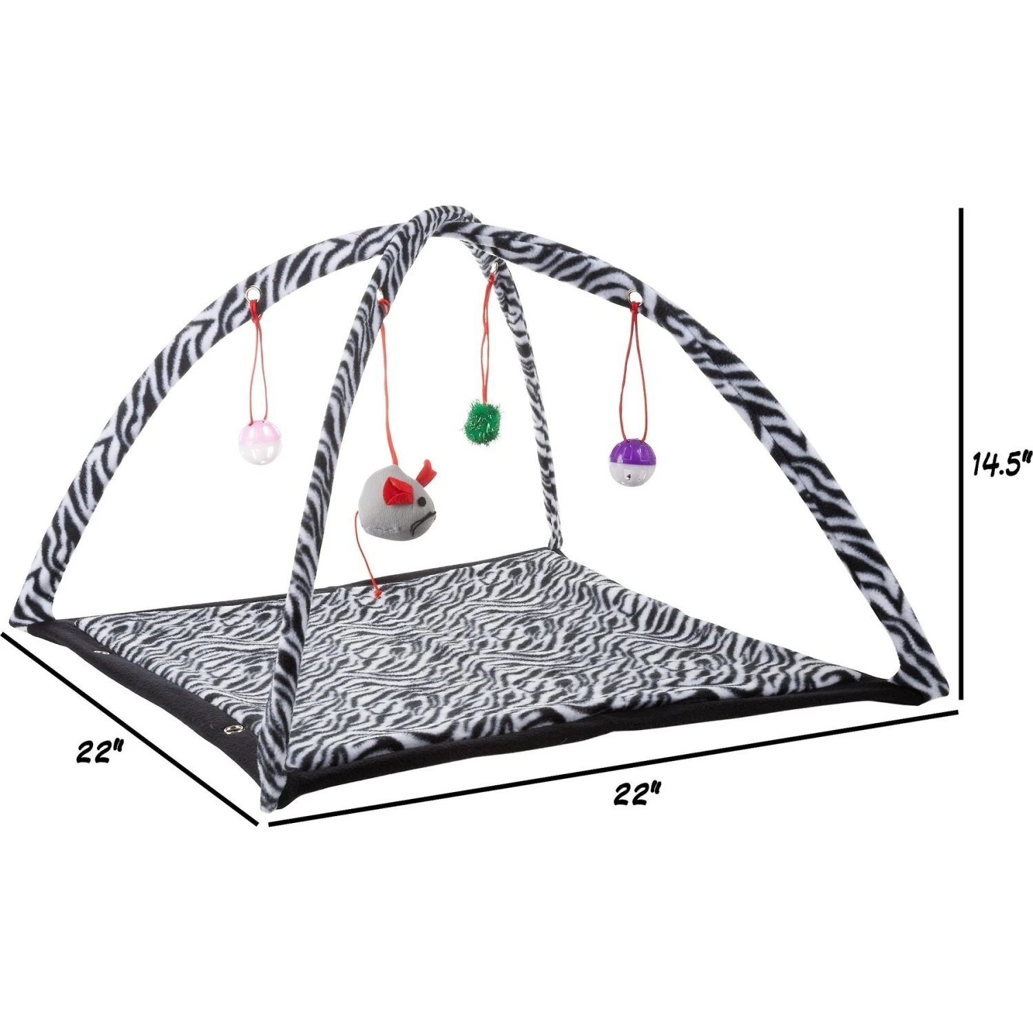 Pet Adobe Foldable Cat Activity Center 2 Pet Adobe Foldable Cat Activity Center - Image 2
