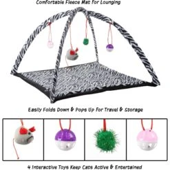 Pet Adobe Foldable Cat Activity Center 8 Pet Adobe Foldable Cat Activity Center -Cat Supplies 345044 PT2. AC SS1800 V1637286730