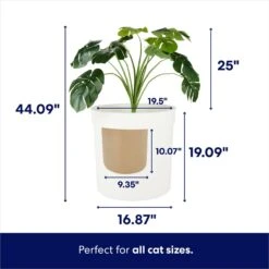 Frisco Hidden Planter Cat Litter Box, 16-in -Cat Supplies 345566 PT2. AC SS1800 V1686861496
