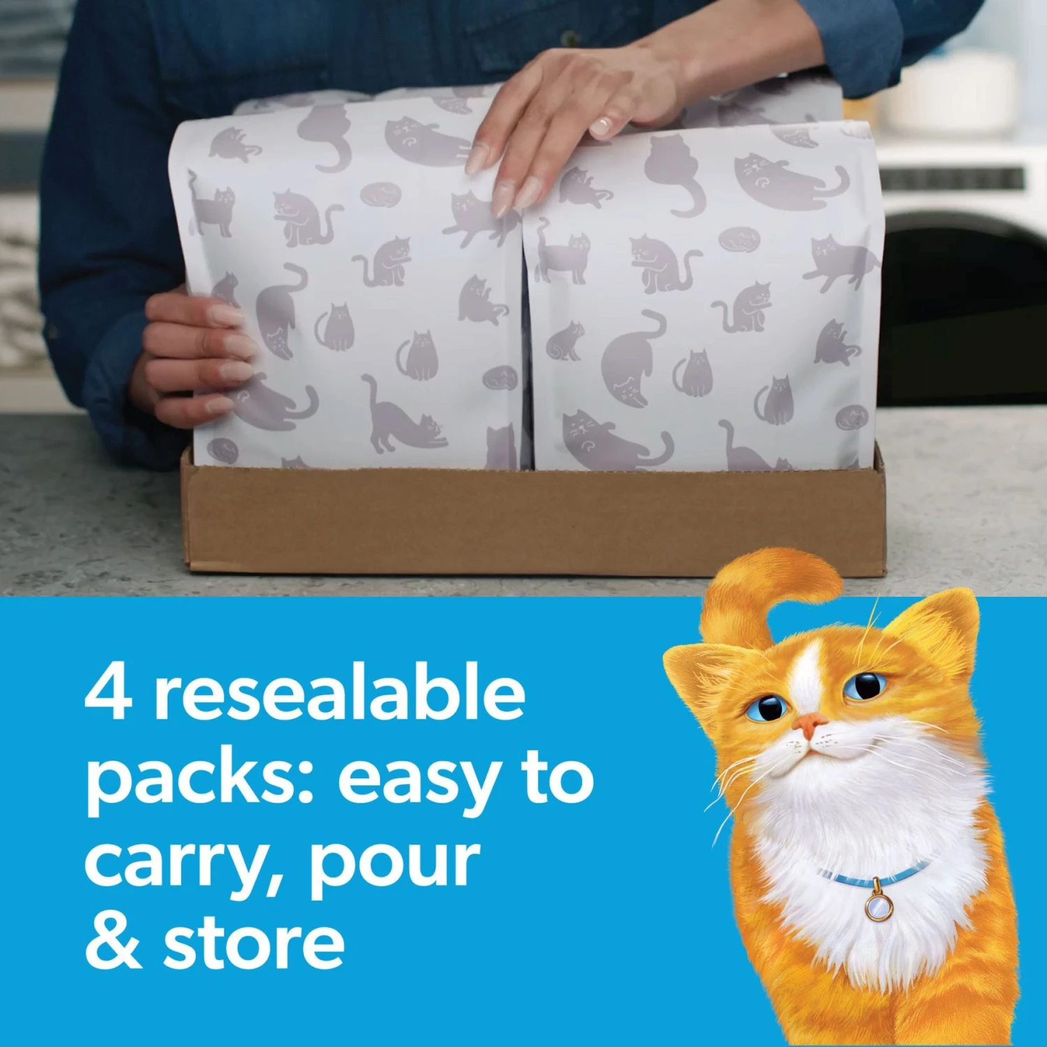 Fresh Step Febreze Freshness Gain Scented Clumping Clay Cat Litter 6 Fresh Step Febreze Freshness Gain Scented Clumping Clay Cat Litter - Image 6