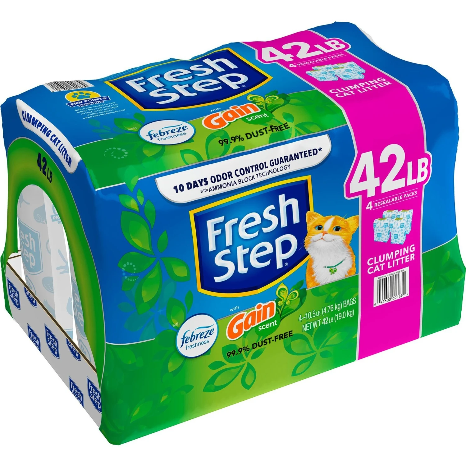 Fresh Step Febreze Freshness Gain Scented Clumping Clay Cat Litter 7 Fresh Step Febreze Freshness Gain Scented Clumping Clay Cat Litter - Image 7