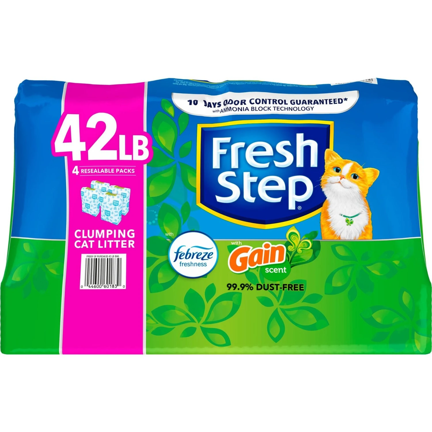 Fresh Step Febreze Freshness Gain Scented Clumping Clay Cat Litter 8 Fresh Step Febreze Freshness Gain Scented Clumping Clay Cat Litter - Image 8