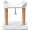 Two By Two The Linden Twin Sisal Cat Tree, Small, Ivory