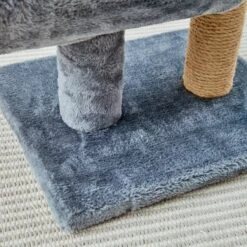 Two By Two The Hazel Sisal Cat Tree, Small, Grey -Cat Supplies 346903 PT4. AC SS1800 V1638313017