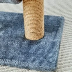 Two By Two The Hazel Sisal Cat Tree, Small, Grey -Cat Supplies 346903 PT6. AC SS1800 V1638311799