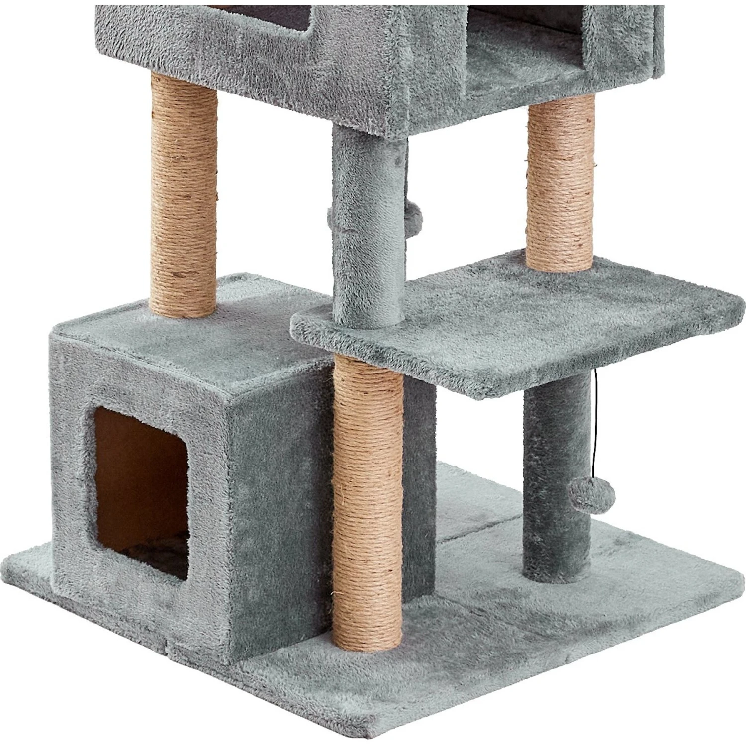 Two By Two The Honeycrisp Cat Tree, Large, Grey 8 Two By Two The Honeycrisp Cat Tree, Large, Grey - Image 8