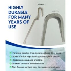 Shirley K's Senior Cat Litter Box, X-Large -Cat Supplies 347408 PT6. AC SS1800 V1679682947