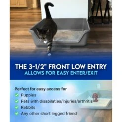 Shirley K's Senior Cat Litter Box, X-Large -Cat Supplies 347408 PT7. AC SS1800 V1679682948