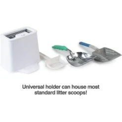 PetFusion 2-in-1 Universal Cat Litter Scoop Holder -Cat Supplies 347460 PT4. AC SS1800 V1637265381