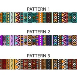 CollarDirect Tribal Pattern Aztec Design Nylon Breakaway Cat Collar With Bell -Cat Supplies 347940 PT3. AC SS1800 V1639782099
