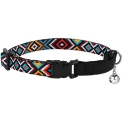 CollarDirect Tribal Pattern Ethnic Design Nylon Cat Collar -Cat Supplies 348060 PT1. AC SS1800 V1639785982