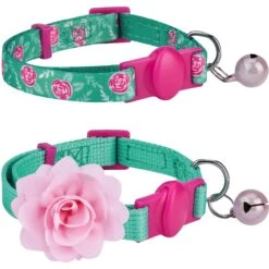 Blueberry Pet The Power Of All In One Stunning Plum Adjustable Breakaway Cat Collar With Bell, 2 Count -Cat Supplies 354270 PT3. AC SS1800 V1639505203