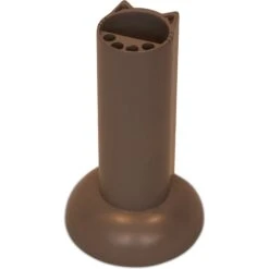 Feline Ruff Cat Teaser Wand Holder Storage Organizer, Gray -Cat Supplies 354378 PT3. AC SS1800 V1641514617