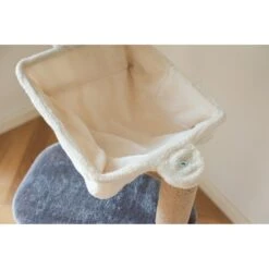 Catry 42.1-in Oak 7-Level Cat Tree With Jute Scratching Posts & Cozy Hammock -Cat Supplies 354549 PT5. AC SS1800 V1640316994