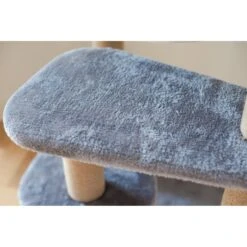 Catry 42.1-in Oak 7-Level Cat Tree With Jute Scratching Posts & Cozy Hammock -Cat Supplies 354549 PT6. AC SS1800 V1640317039