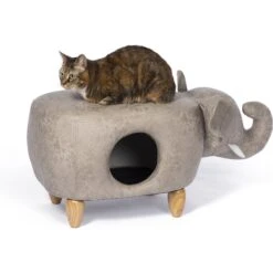 Prevue Pet Products Elephant Dog & Cat Ottoman -Cat Supplies 354658 PT5. AC SS1800 V1662065646